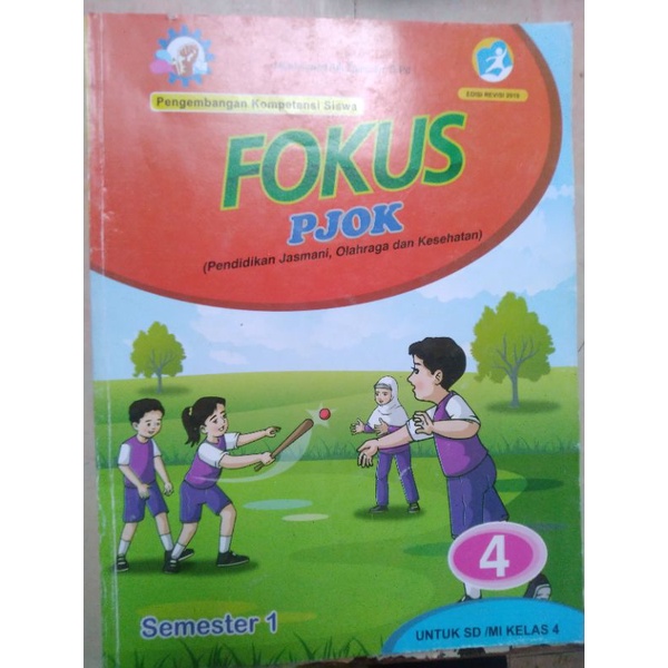 fokus pjok sd kelas 4 semester 1