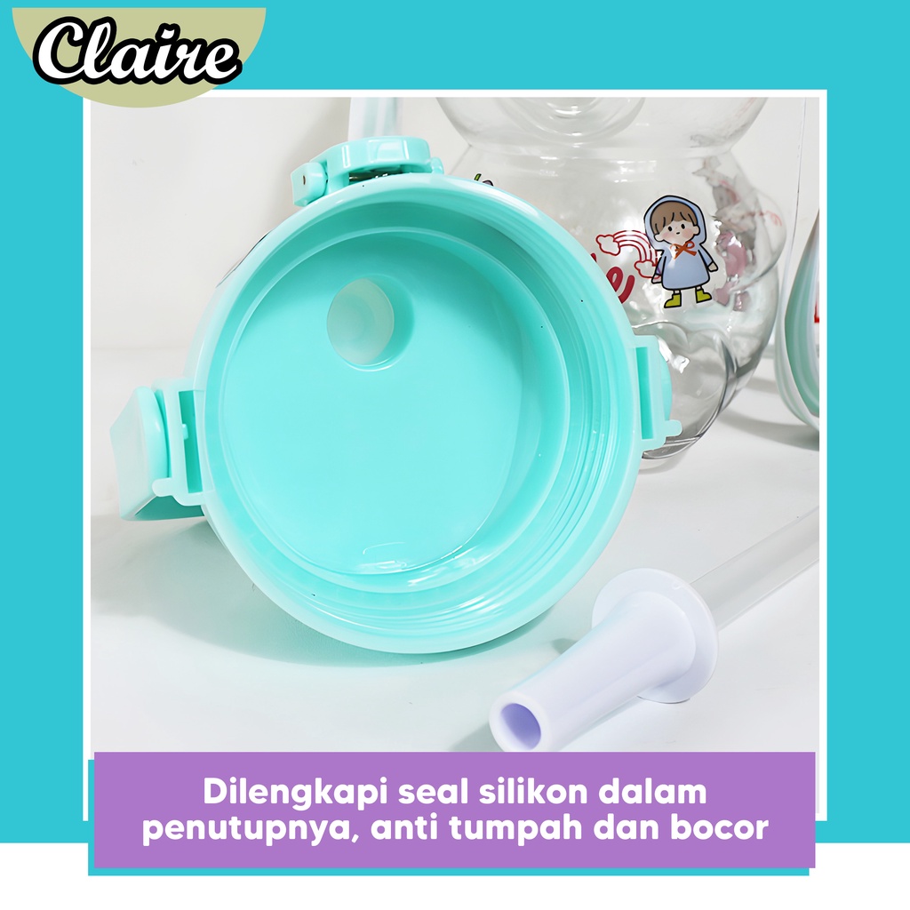 BOTOL BONEKA POLOS 1,1Liter / BOTOL MINUM POLOS BONEKA / BOTOL VIRAL TERMURAH 1100ML