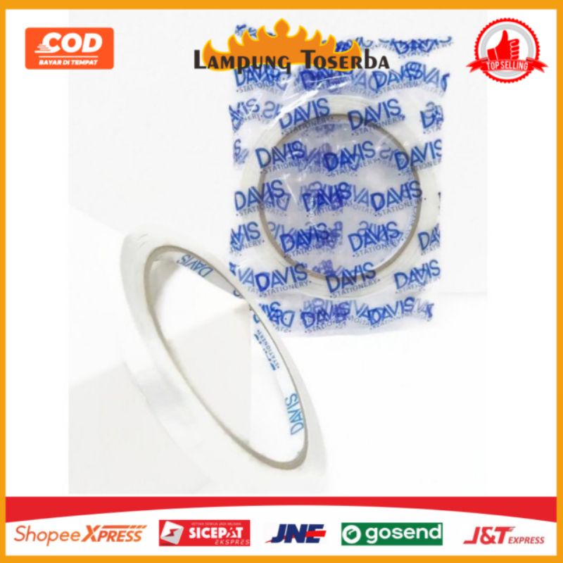 

Double Tape 1/4 Inch Davis / Double Tipe Murah