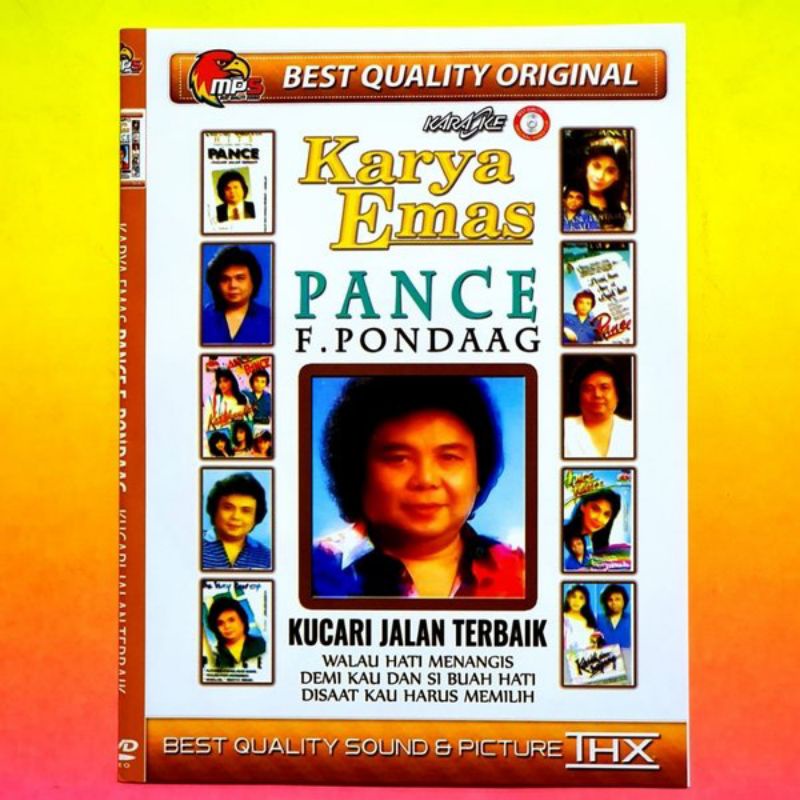 Jual KASET MP5 PANCE F PONDAAG KARYA EMAS - KASET POP LAWAS - KASET POP