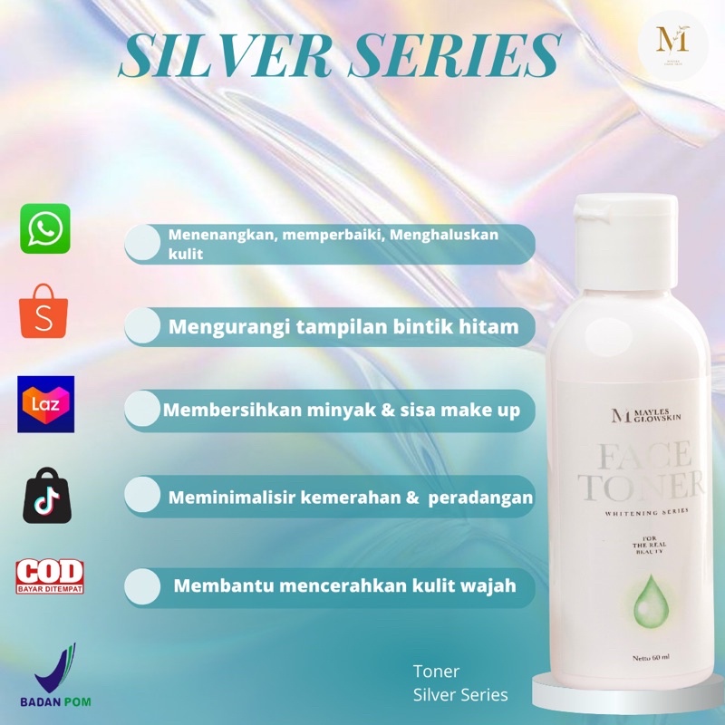 TONER MAYLES GLOW SKIN BY MUTIARA AYU LESTARI