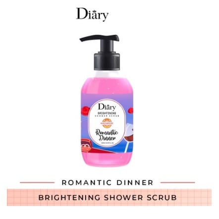 DIARY BRIGHTENING SHOWER SCRUB 250ML