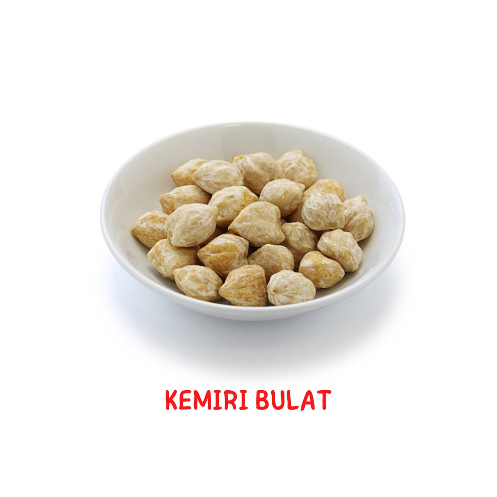 

Kemiri Bulat 100 Gram