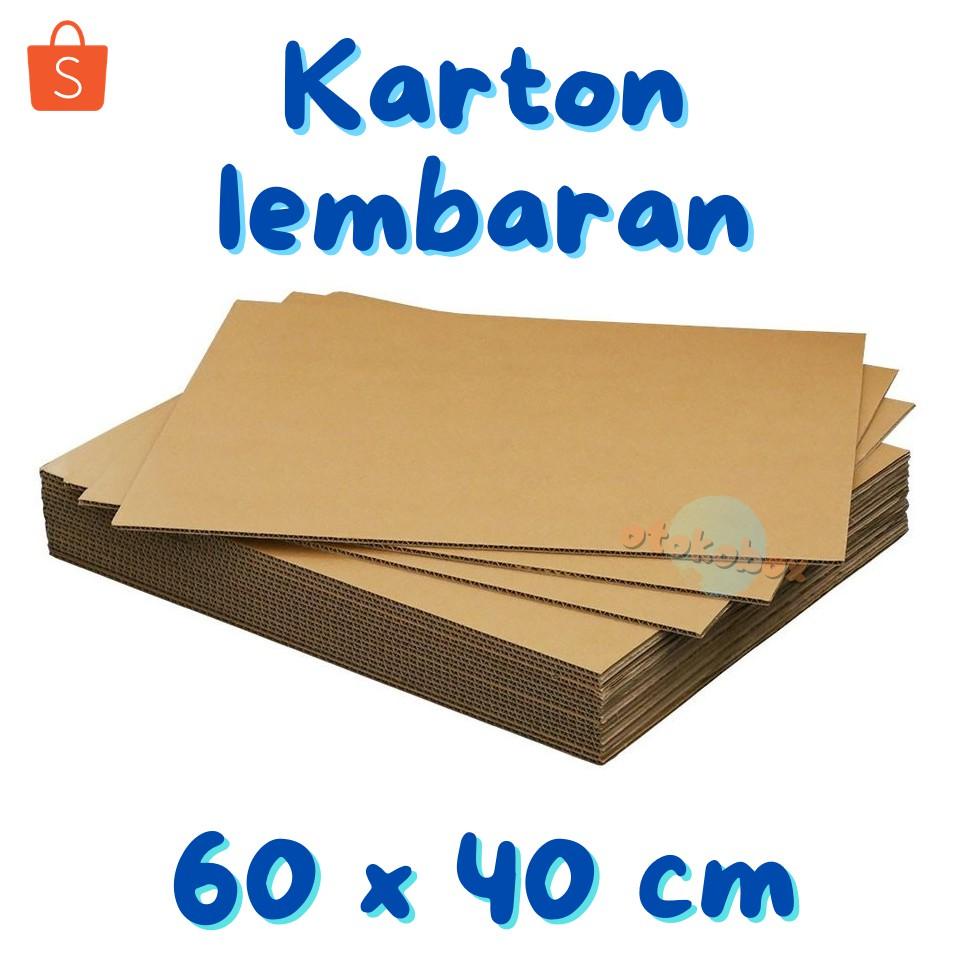 

[KODE PRODUK KDM9F9170] 10pcs Dus Cardboard [60x40] / Kardus Lembaran Polos