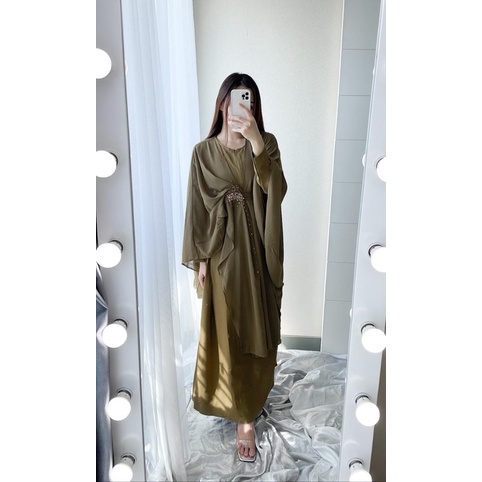 eira kaftan dress