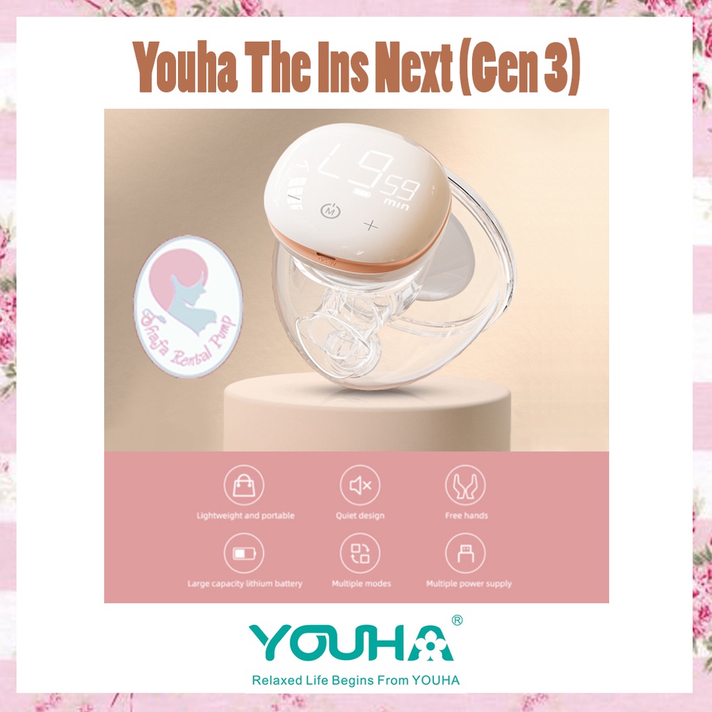 Youha Gen 3 Breastpump / Youha The Ins Next / Youha The Ins Gen 3 Wearable