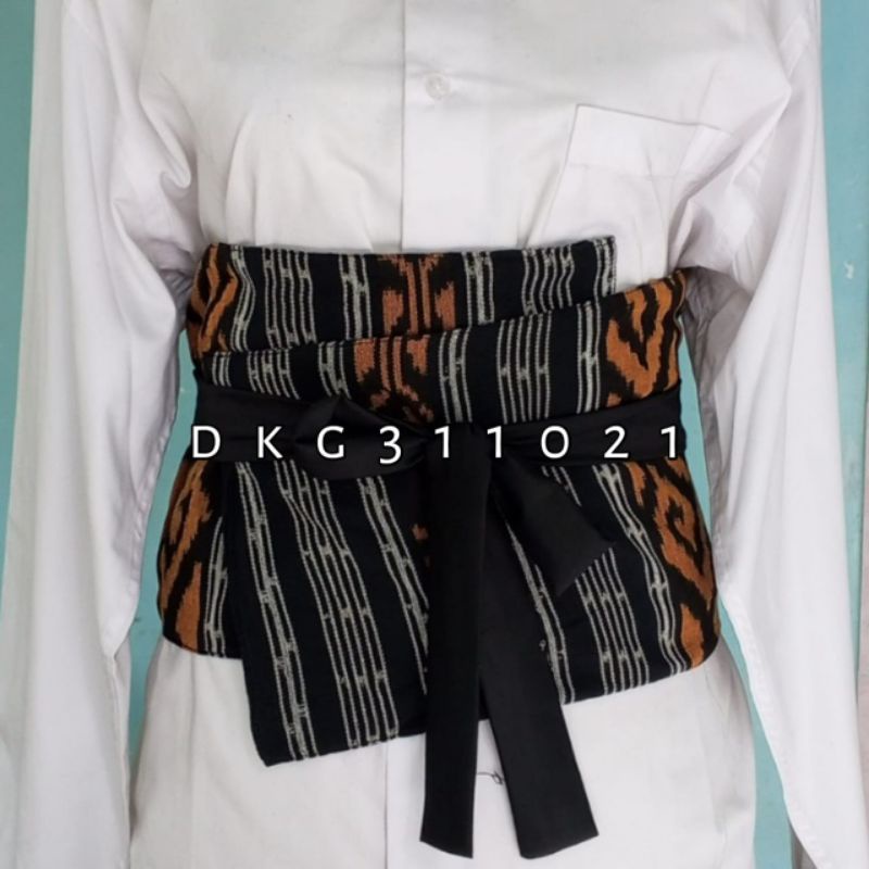 [Ready Stok] Obi Belt Tenun Troso, Ikat Pinggang Tenun Troso Asli