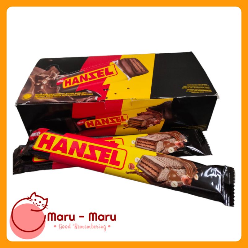 

Nabati Hanzel Wafer Krim Salut Cokelat Hazelnut