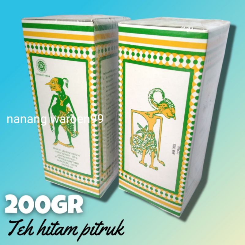 

TEH HITAM CAP PITRUK TAMBI WONOSOBO 200GRAM