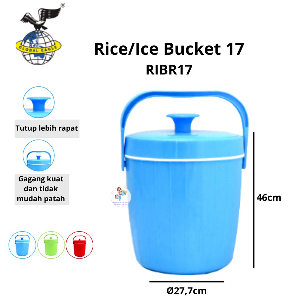 Global Eagle Rice / Ice Bucket Termos Nasi/Es 17 RIBR17