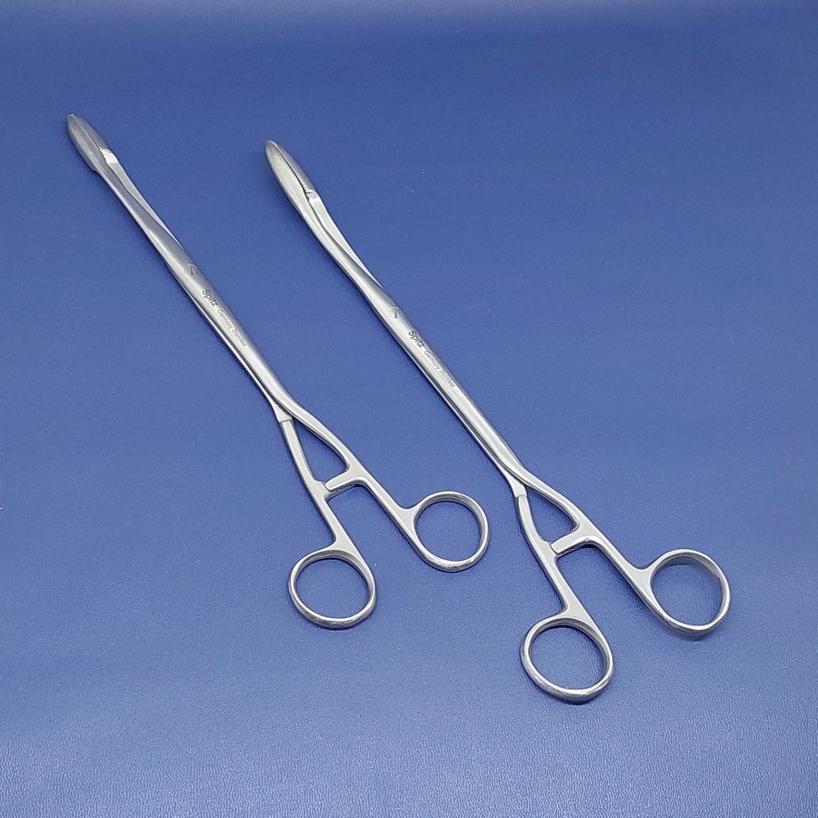 Alat Medis Alkes Sim's Maier Dressing &amp; Sponge Forcep 28 cm|Spitz |Premium Finishing