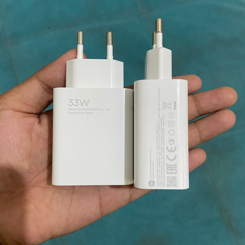 Adaptor Original 100% Bawaan HP Xiaomi 33Watt Note 10, note 10s, note 10 pro