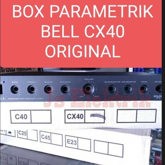 box bok parametrik bell cx40 cx 40 original macintosh ADL27