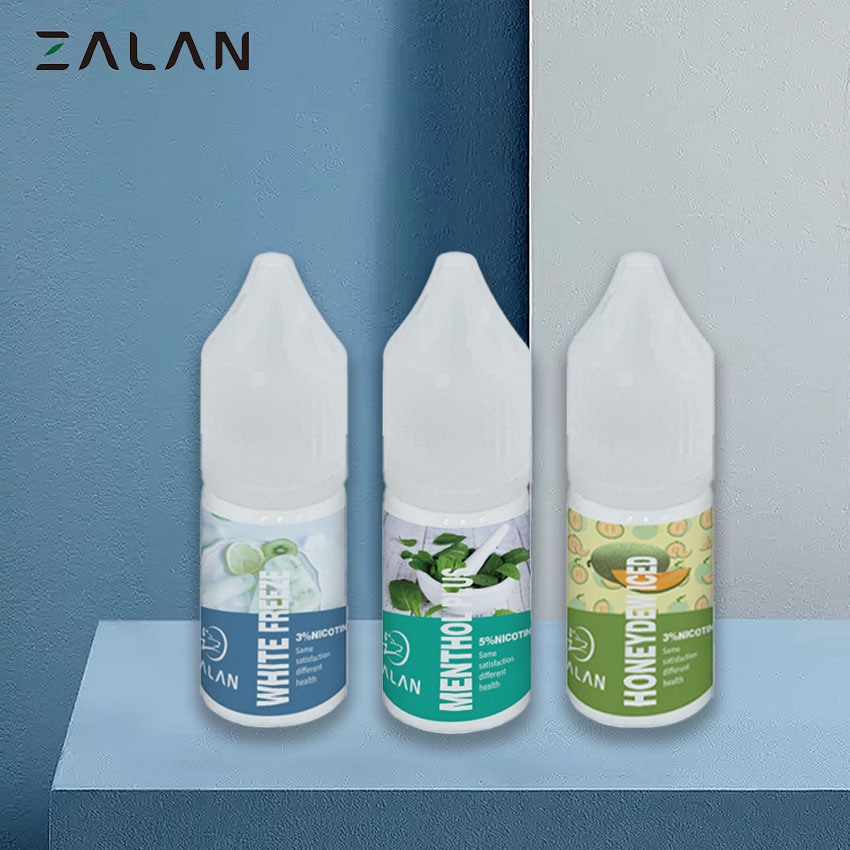 ZALAN JUICE LIQUID 10ML 30MG-50MG - All Flavours Kompatibel RELX / SNOWPLUS [Relx polong Isi Ulang EMPTY POD]