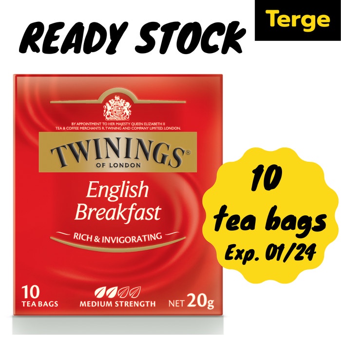 

Terlaris ✨ -Twinings Assorted Herbal Teas Black Tea Variety Pack 20 Tea Bags - EnglishBfast 10- 2.1.23