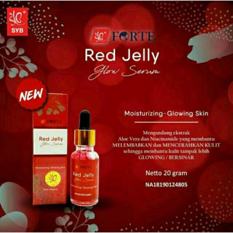 SYB GLOW SERUM RED JELLY 20GR - SERUM GLOWING RED JELLY