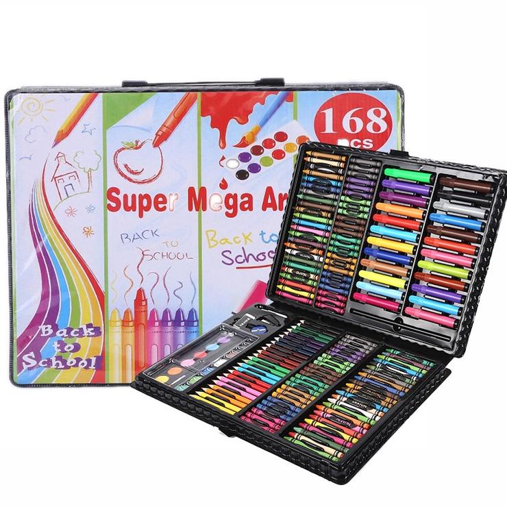 

Murah Bulan Ini WD Crayon Set 168pcs / Krayon Mewarnai Anak 168pcs / Pensil Warna Set 168pcs