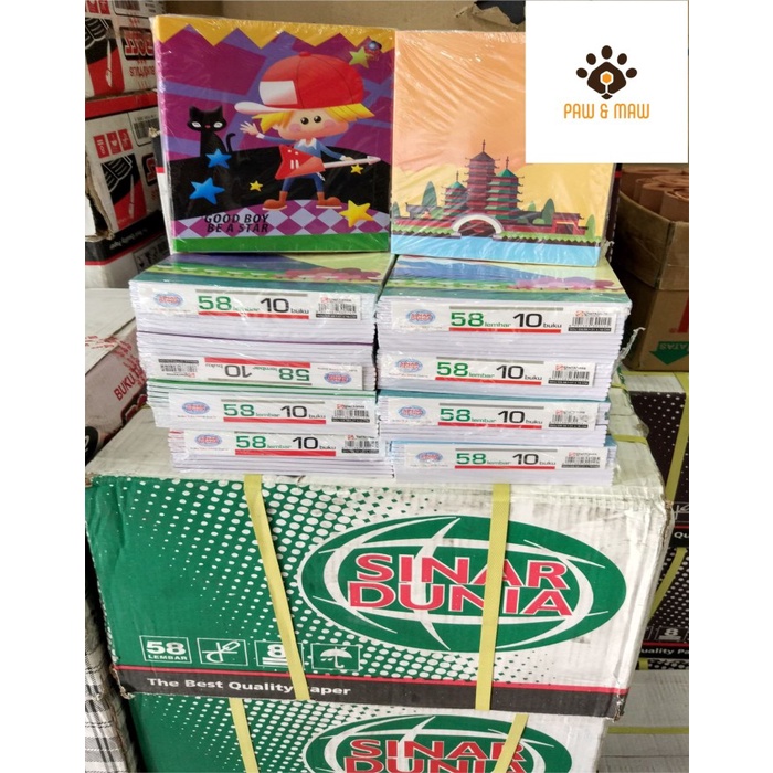 

Bts Buku Tulis Sidu 58 Lembar