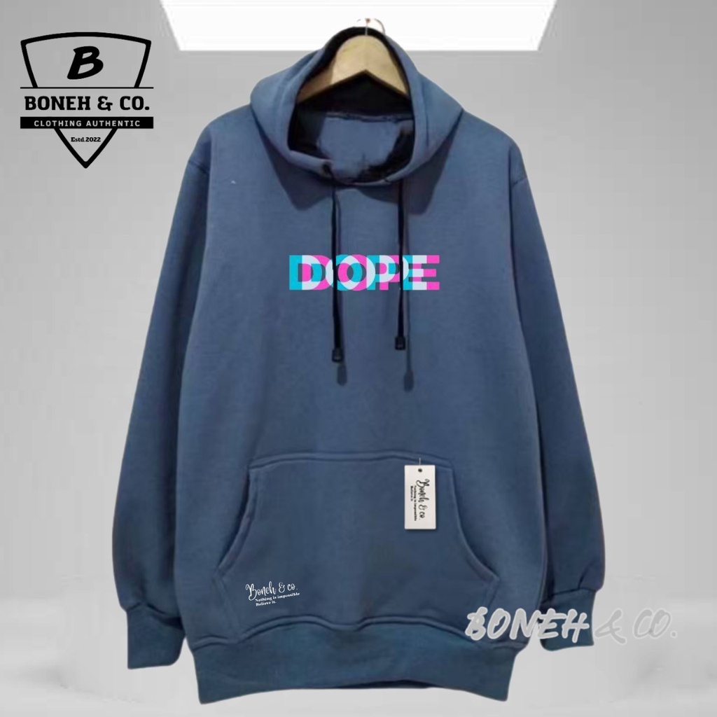 Sweater Hoodie Pria Wanita Abu Paralon Bahan Katun Tebal Lembut Dope Jaket Cowok Authentic Casual Sweater Hoodie Terlaris Jumper Premium Brand Distro Bandung