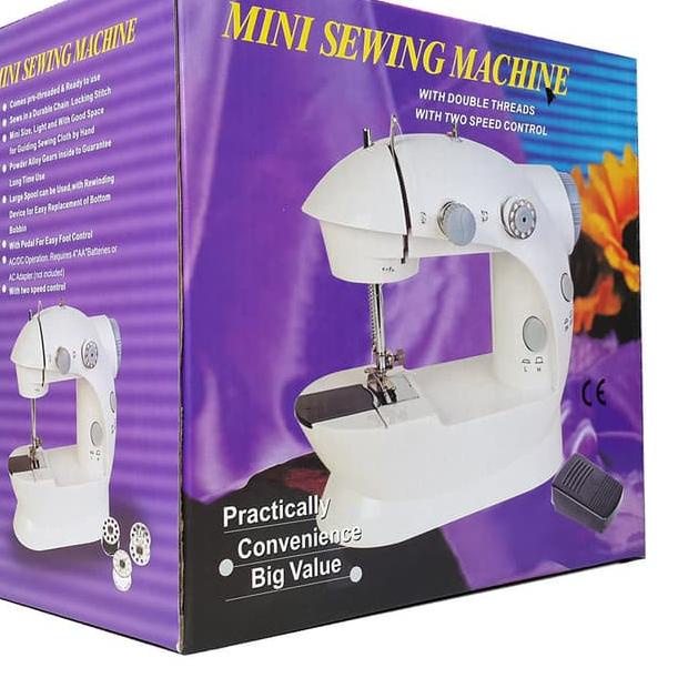 Depan MESIN JAHIT MINI PORTABLE GT-202/FHSM-202 / Mesin jahit mini portable [ TYPE 202 ]