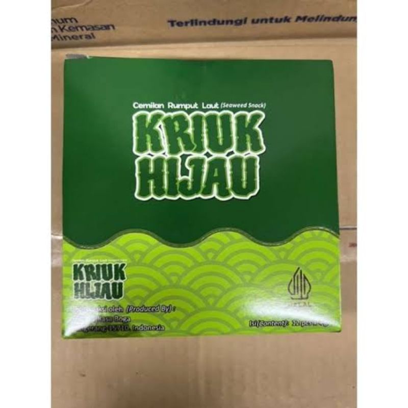 

Kriuk hijau rumput laut