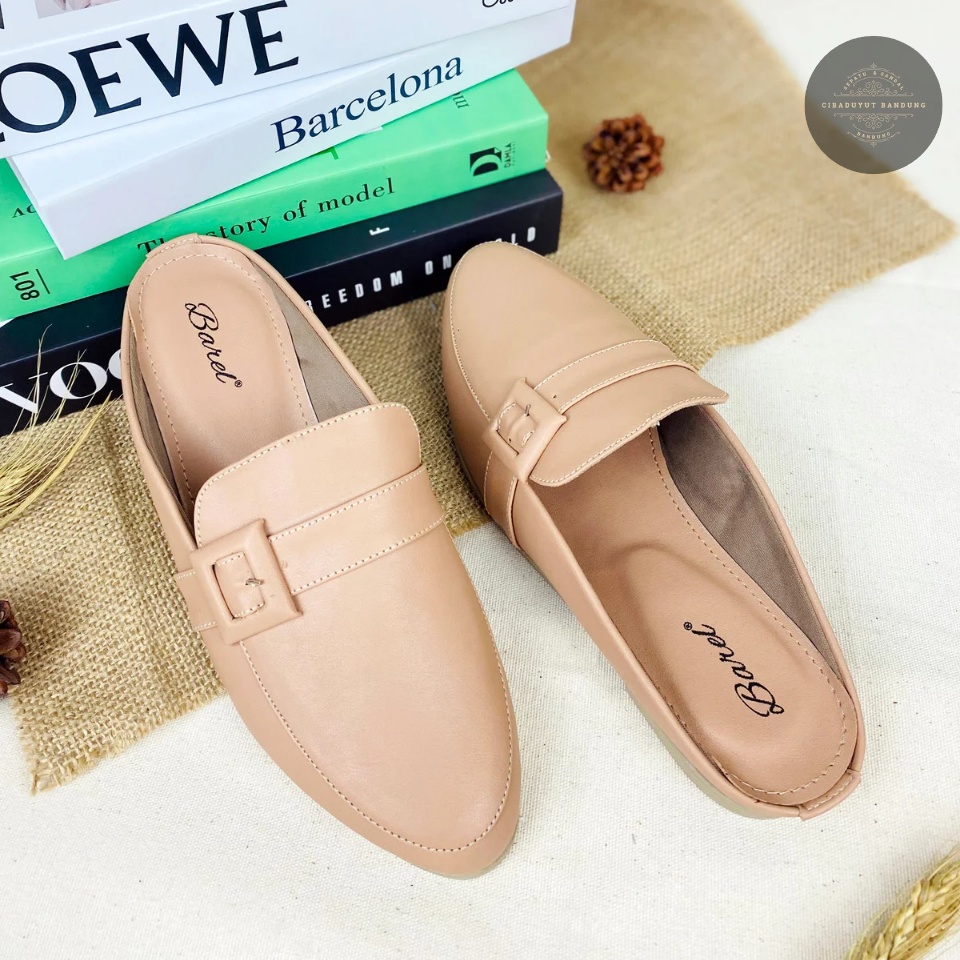 CBY Bustong Tantri Sepatu bustong flat teplek Wanita sepatu kasual