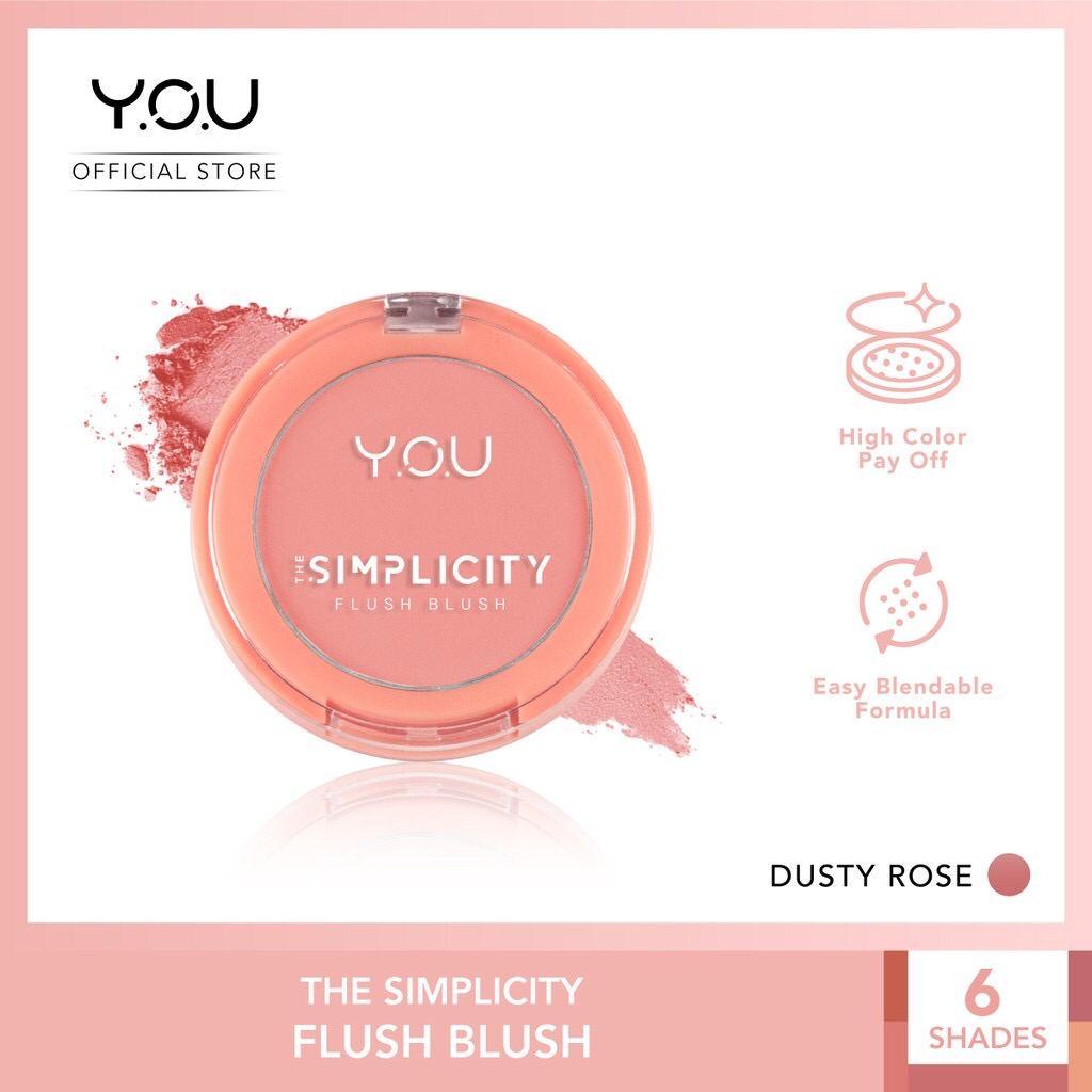 Y.O.U THE SIMPLICITY Flush Blush - 3.5g