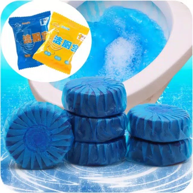 Tablet Biru Pembersih Kloset Closet Toilet Wc 50gr Sibiru Penyegar Wc