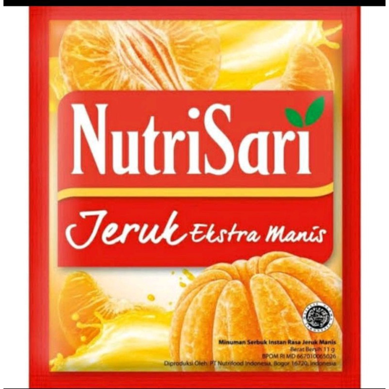 NUTRI SARI MINUMAN SEGER NOMOR SATU DI DUNIA