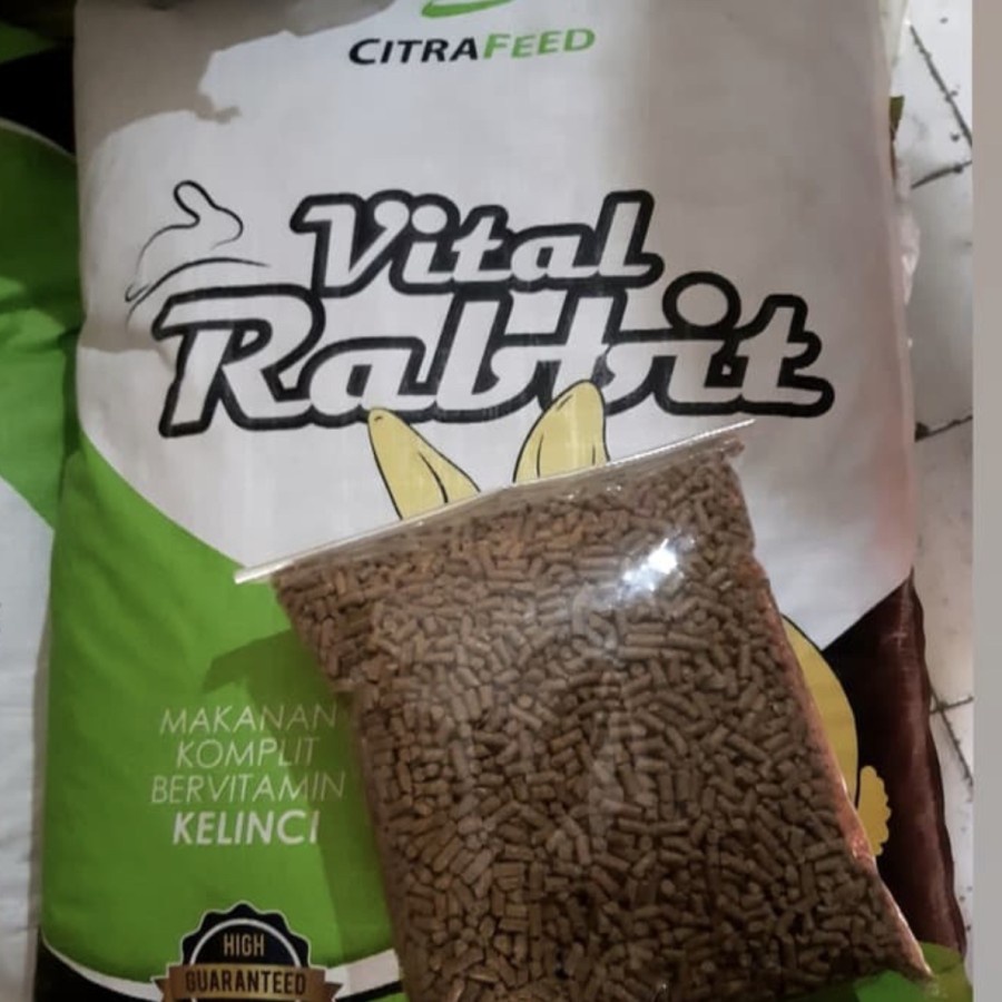 Makanan Kelinci Vital rabbit repack 1kg