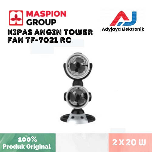 Kipas Angin Maspion TF-7021 RC Tower Fan
