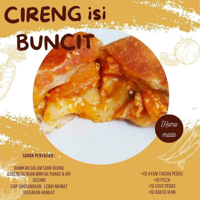 

Cireng Buncit isi PIZZA