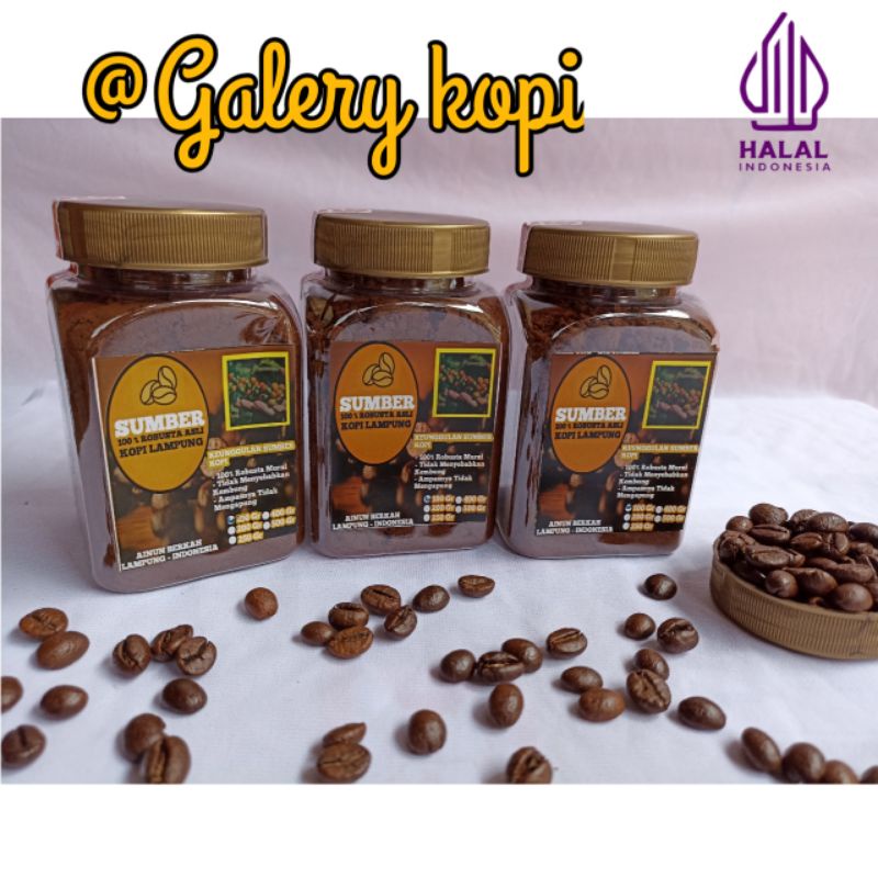 

Kopi Robusta Lampung Kemasan Toples 300 ML {100 Gram} | Kopi Bubuk Robusta Lampung Pilihan