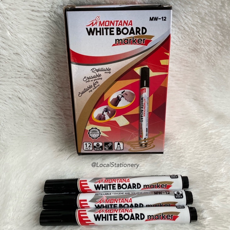 

[Per Pcs] Montana Spidol Papan Putih / Whiteboard Marker