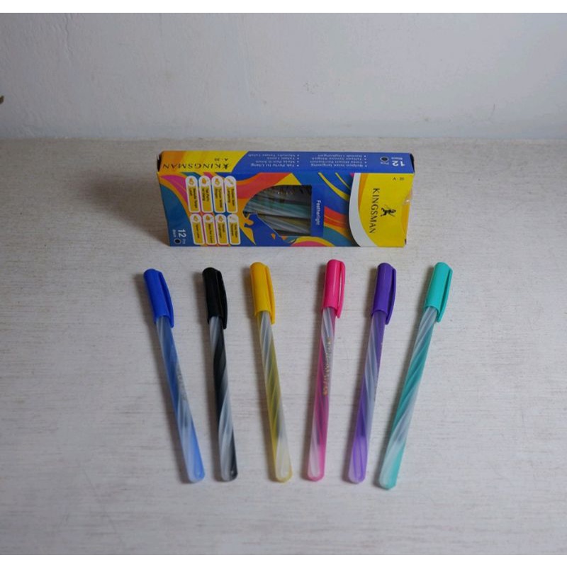

Pulpen Lilin Kingsman Tinta Hitam 0,5mm