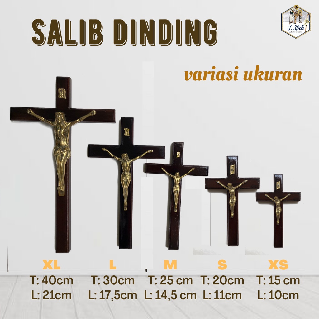 SALIB DINDING, JATI COKLAT SEDANG, CORPUS KUNINGAN