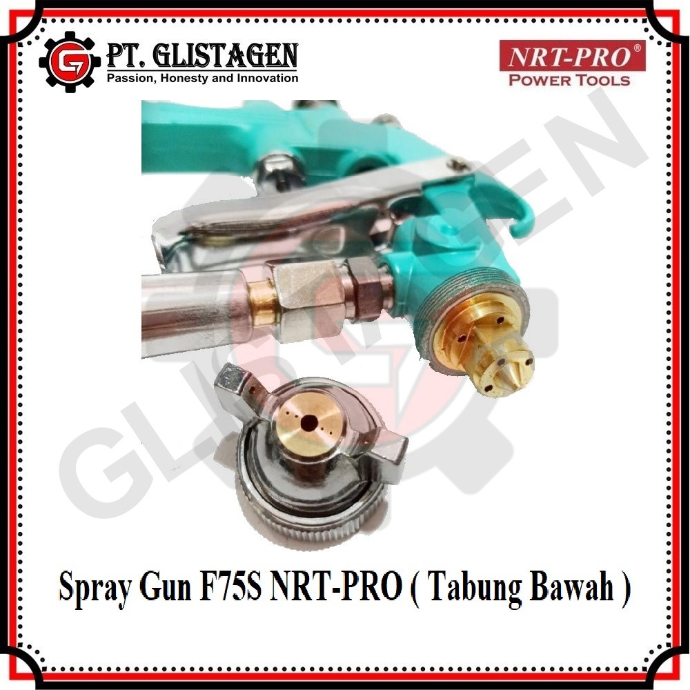 NRT-PRO F75S Spray Gun Tabung Bawah Semprot Spraygun F 75 S 75S F7S