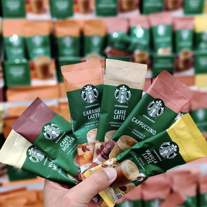 

Starbucks Premium Instant Coffee Sachet Turkey I Kopi Turki