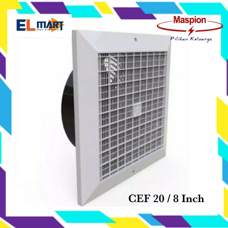 Maspion ceiling exhaust fan CEF20  kipas angin hisap Plafon CEF 20 Original