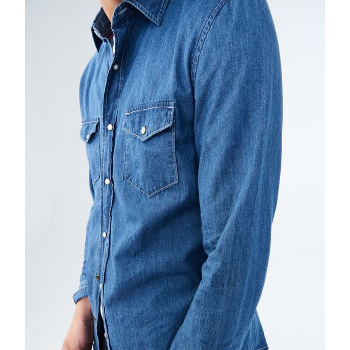 kemeja chambray aeropostale