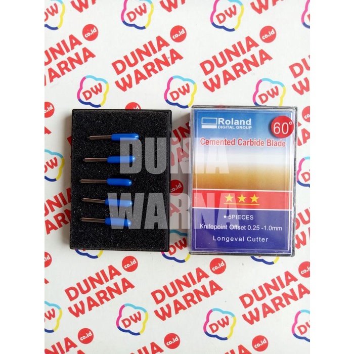

Mata Pisau Roland / Jinka 60 Derajat Tutup Biru Isi 5 Pcs/Box 078