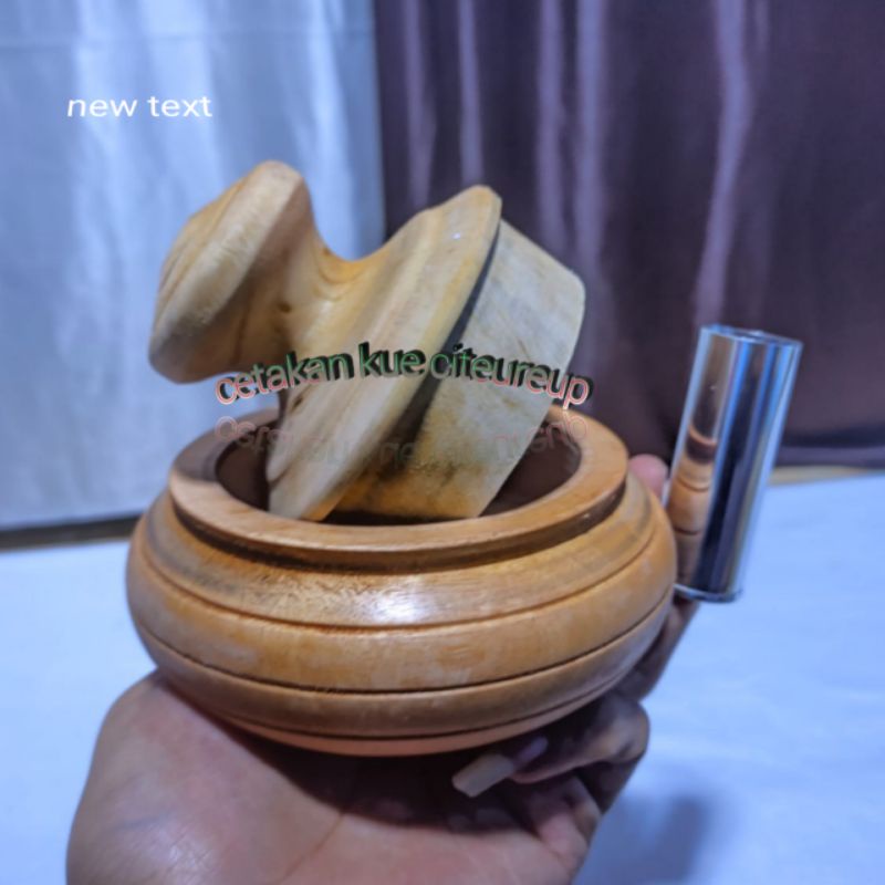 cetakan donat kayu 6cm