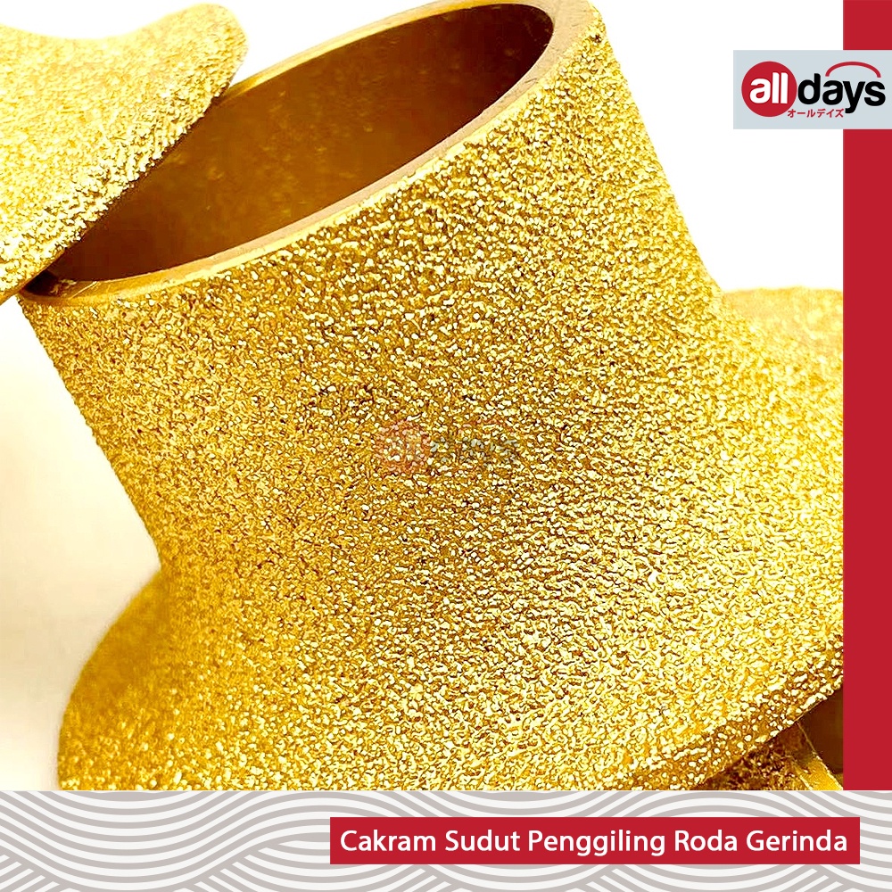 Alldays Cakram Sudut Penggiling Roda Gerinda Ketebalan 10mm sampai 35mm