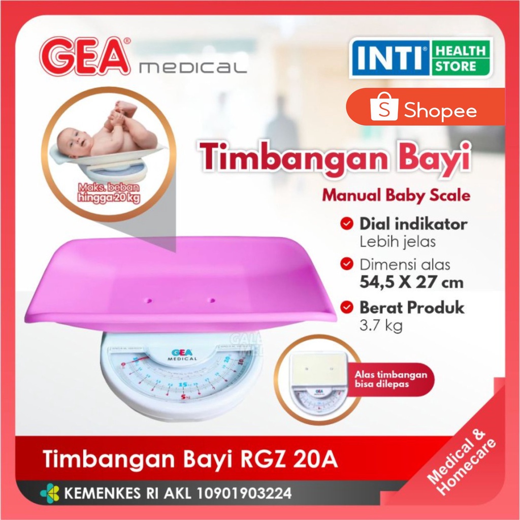 GEA Timbangan Bayi RGZ 20A / Alat Ukur Berat Badan Bayi