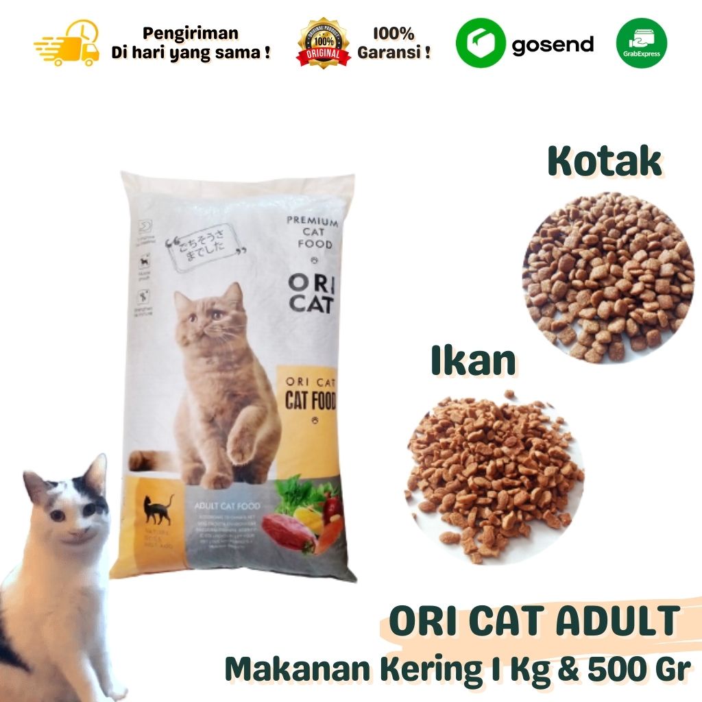 Makanan Kering Kucing WINKY Freshpack Dan Repack Premium High Quality