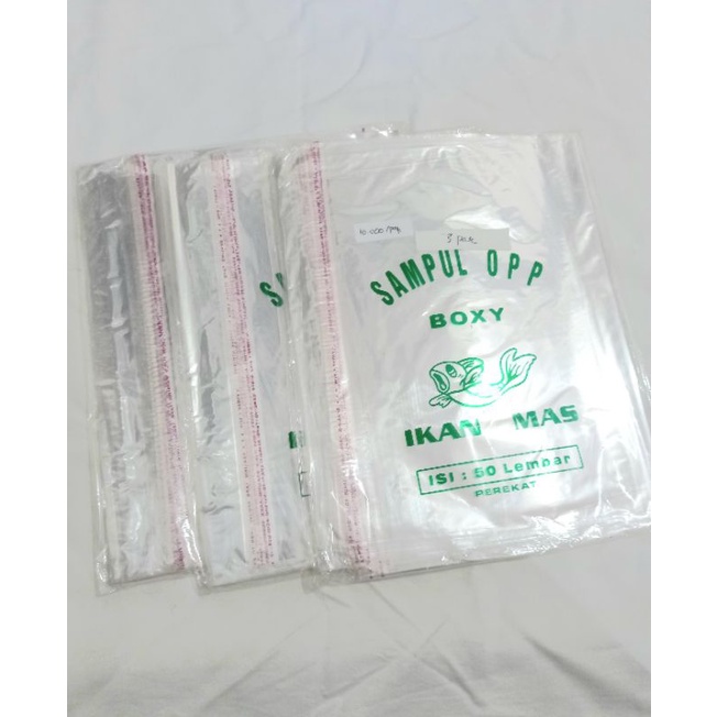 

Sampul Plastik OPP Buku