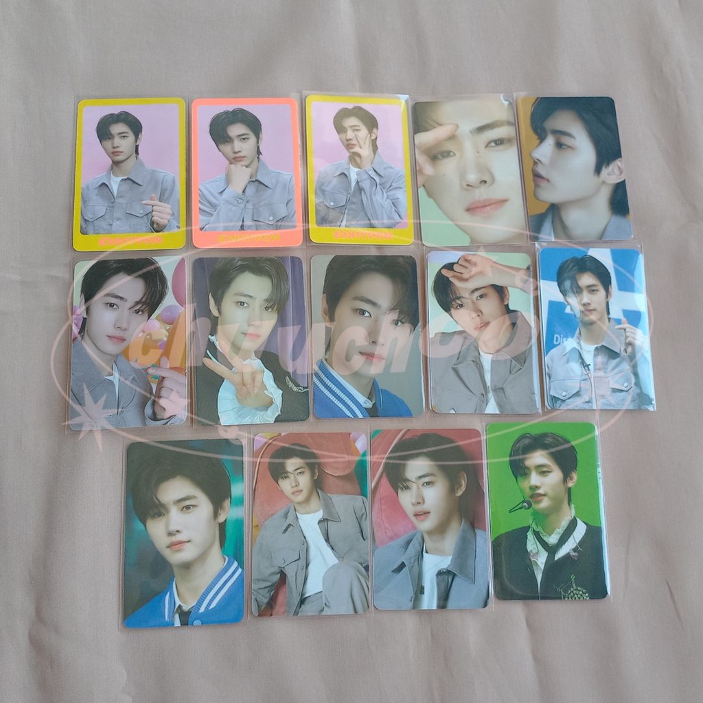 PC Photocard Official Sharing Dicon Sunghoon Dicon 102 Enhypen