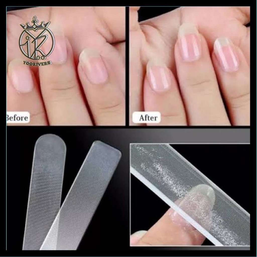 mengkilap amplas kuku kilap + box kikir kuku kilap pengkilap kuku alat manicure