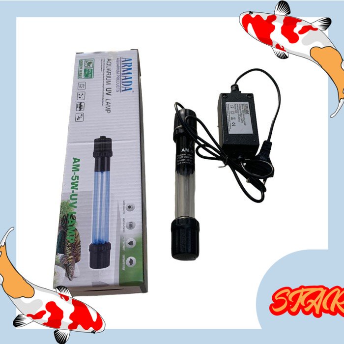 Jual lampu uv aquarium 5 watt ARMADA AM UV 5 WATT 5 W UV LAMP Shopee