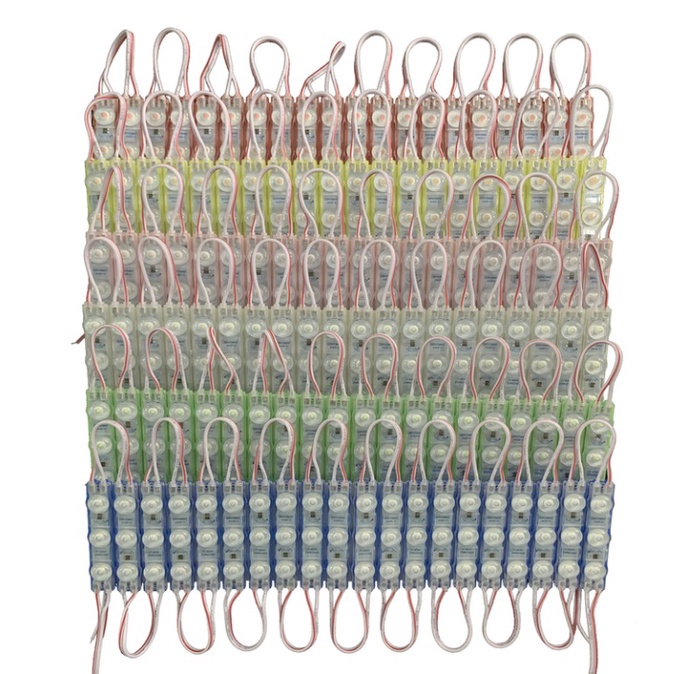 100Pcs Module Ultrasonic 7316 3 LED - Warna